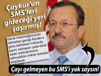 Çaykur'un SMS'leri gideceği yeri şaşırmış!