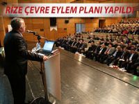 RİZE ÇEVRE EYLEM PLANI YAPILDI