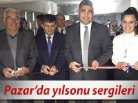 PAZAR HALK EĞİTİM MERKEZİ YILSONU SERGİLERİ BAŞLADI