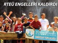 RTEÜ ENGELLERİ KALDIRDI