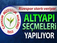 RİZESPOR KULÜBÜ FUTBOL ALTYAPI SEÇMELERİ BAŞLIYOR