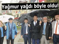 Pazar'da 19 Mayıs törenleri hava muhalefetine takıldı