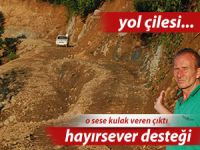 YOL ÇİLESİ ÇEKEN RİZELİ'YE HAYIRSEVER DESTEĞİ