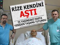 76 YAŞINDA HAYATA YENİDEN MERHABA DEDİ