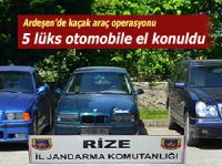 MOTOR-ŞASE NUMARALARI DEĞİŞTİRİLMİŞ OTOMOBİLLERE EL KONULDU