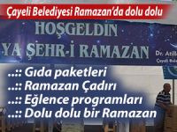 Çayeli Belediyesi Ramazan’a hazırlıklı girdi