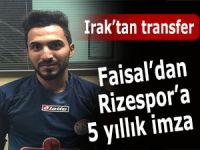 RİZESPOR IRAKLI OYUNCUYU TRANSFER ETTİ