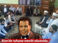 RİZE’DE MUHAMMED ALİ’NIN RUHUNA HATM-İ ŞERİF OKUNDU