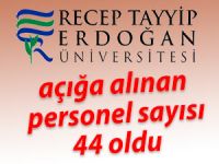 RTEÜ'de açığa alınan personel sayısı 44 oldu