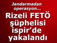 Rizeli FETÖ şüphelisi, İspir’de yakalandı