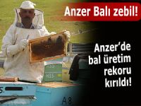 Anzer Balı’nda rekor üretim