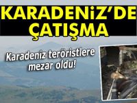 Karadeniz teröristlere mezar oldu!