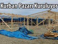 Rize Belediyesi Kurban Pazarını Derepazarı ilçesinde kuruyor