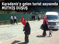 Karadeniz'e gelen turist sayısında müthiş düşüş