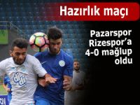 Rizespor Pazarspor'u 4-0 mağlup etti