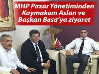 Pazar MHP’den bir dizi ziyaret