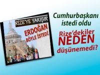 Cumhurbaşkanının uzaklardan gördüğünü Rizeli göremiyor mu?