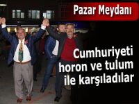 Pazar'da horonlu Cumhuriyet Bayramı kutlaması