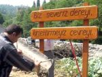 Çevreyi, uyarı tabelaları koruyacak