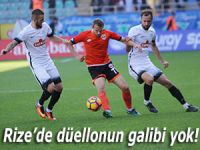 Rize'de düellonun galibi yok!