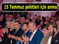 Ardeşen'de 15 Temmuz şehitlerine anlamlı anma