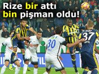 RİZESPOR BİR ATTI BİN PİŞMAN OLDU!