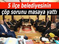 RİZE'DE 5 İLÇENİN ÇÖP SORUNU GÖRÜŞÜLDÜ