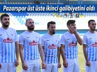 Pazarspor üst üste ikinci galibiyetini aldı