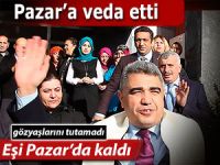 Kaymakam Selçuk Aslan Pazar'a veda etti