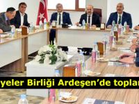 DKBB Encümen Toplantısı Rize’de gerçekleştirildi