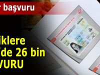 Rize’de 26 bin kişi yeni kimlik kartları için başvuruda bulundu