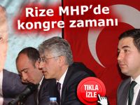 Rize MHP'de kongre zamanı