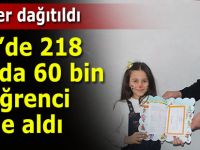 Rize’de 218 okulda 60 bin 84 öğrenci karne aldı