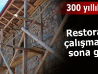 Çayeli'nde 300 yıllık caminin restorasyonunda sona gelindi