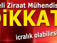 Rize'de Ziraat Mühendisleri icralık olabilir!