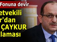 Milletvekili Ayar'dan flaş ÇAYKUR açıklaması