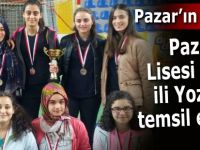 Pazar Fen Lisesi Rize'yi Yozgat'ta temsil edecek