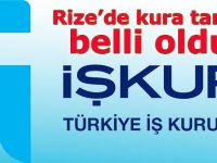 Rize İŞKUR kur'a tarihleri belli oldu