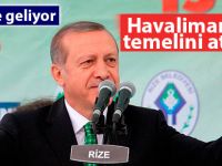 Cumhurbaşkanı Erdoğan Pazartesi Rize'de