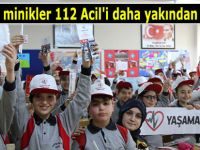 Rizeli minikler 112 Acil'i daha yakından tanıdı