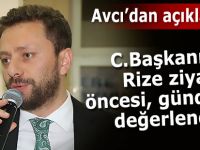 İl Başkanı Avcı gündemi değerlendirdi