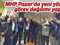 MHP Pazar'da yeni yönetim görev dağılımı yaptı