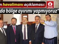 Yazıcı'dan havalimanı açıklaması