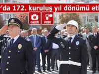 Pazar'da polisin 172. kuruluş yıl dönümü etkinliği