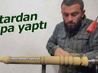 Gitardan sehpa yaptı