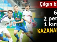 Rize'deki gol düellosunun kazananı yok!