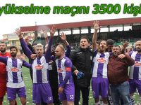 BAL’a yükselme maçını 3 bin 500 kişi izledi