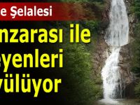 Manle Şelalesi manzarası ile izleyenleri büyülüyor