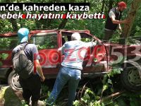 Ardeşen'de kahreden kaza: 4 aylık bebek hayatını kaybetti