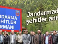 Rize’de jandarmadan şehitler ormanı